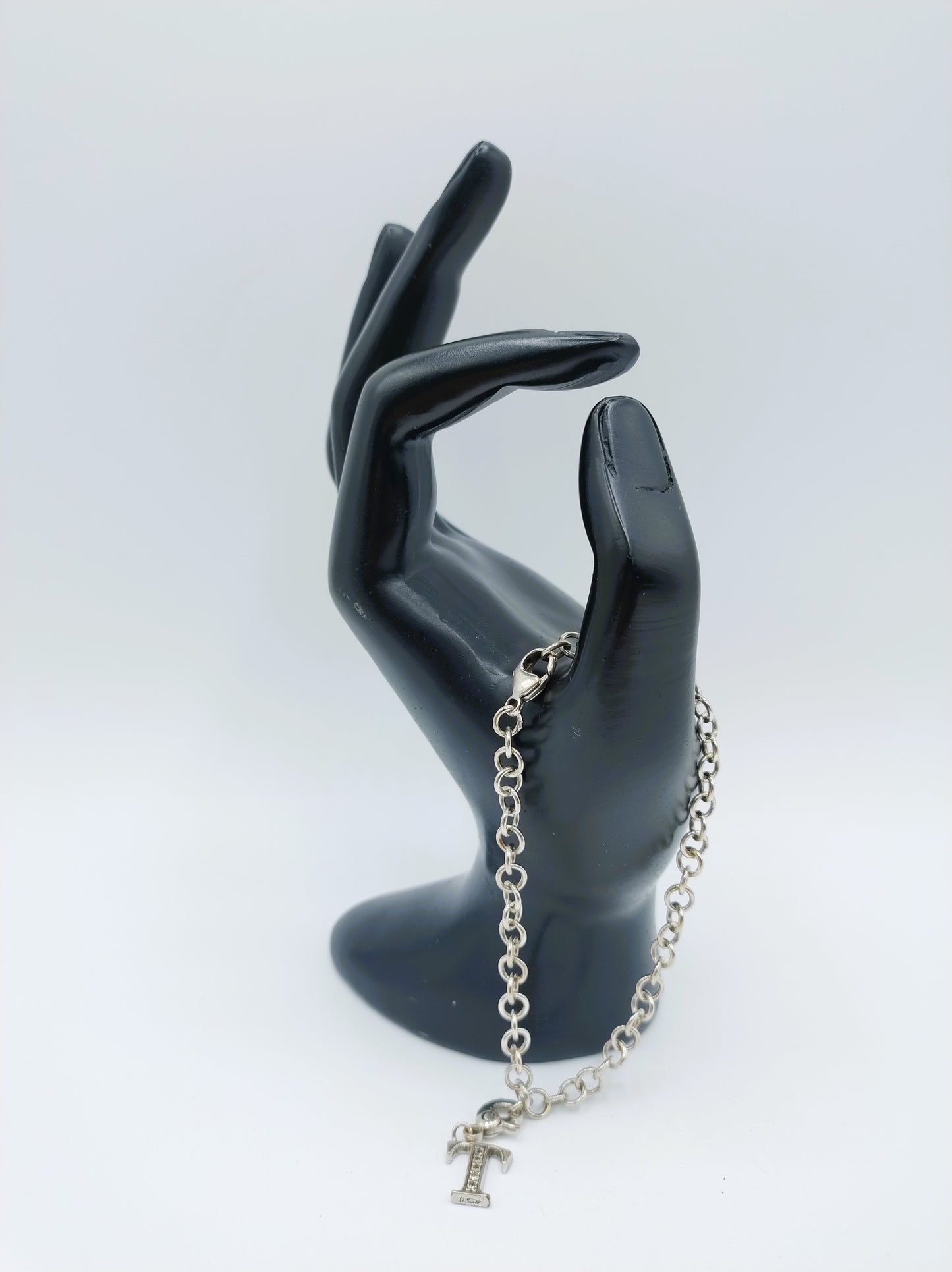 Zilveren armband met bedel, Ti Sento, 21 cm