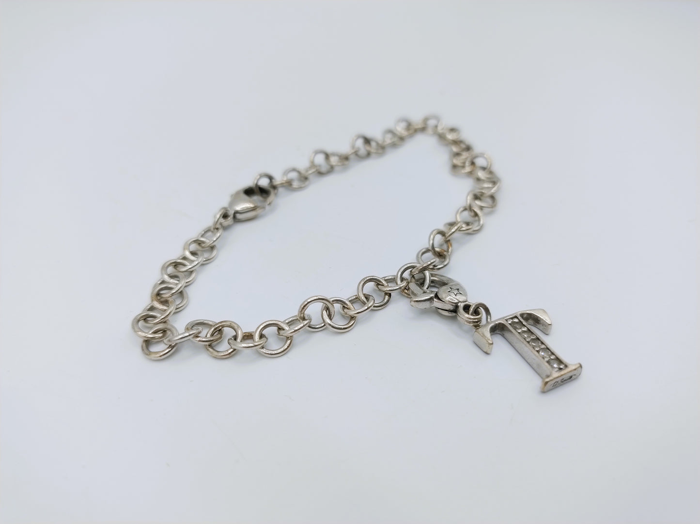 Zilveren armband met bedel, Ti Sento, 21 cm