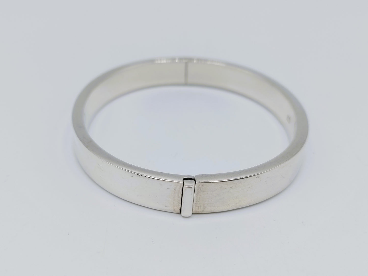 Zilveren scharnier armband, 925