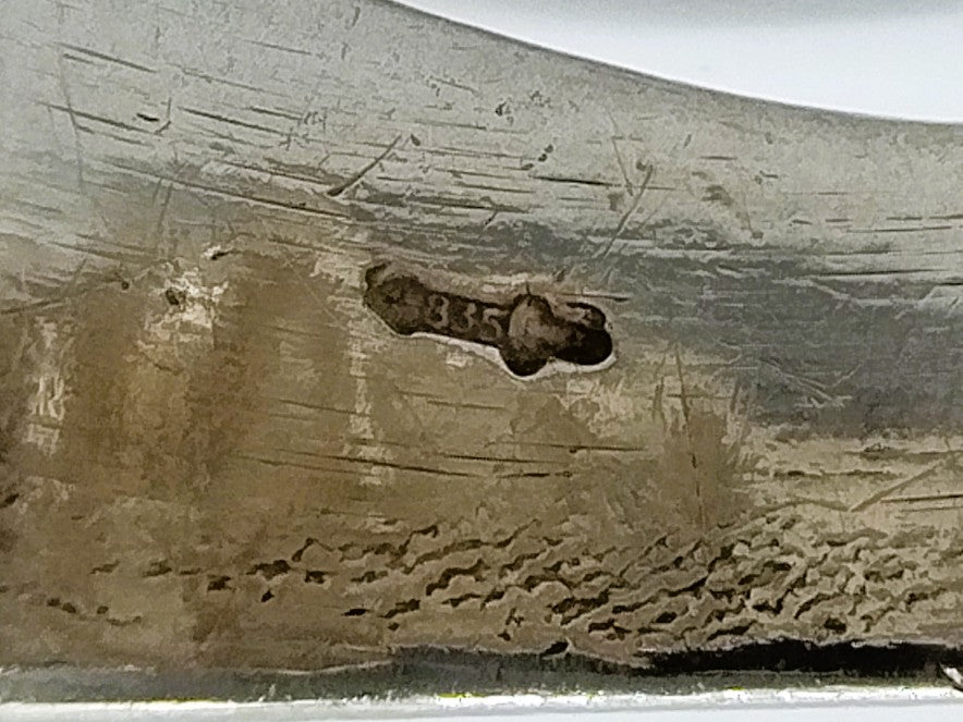 Zilveren ring, 835, universele maat