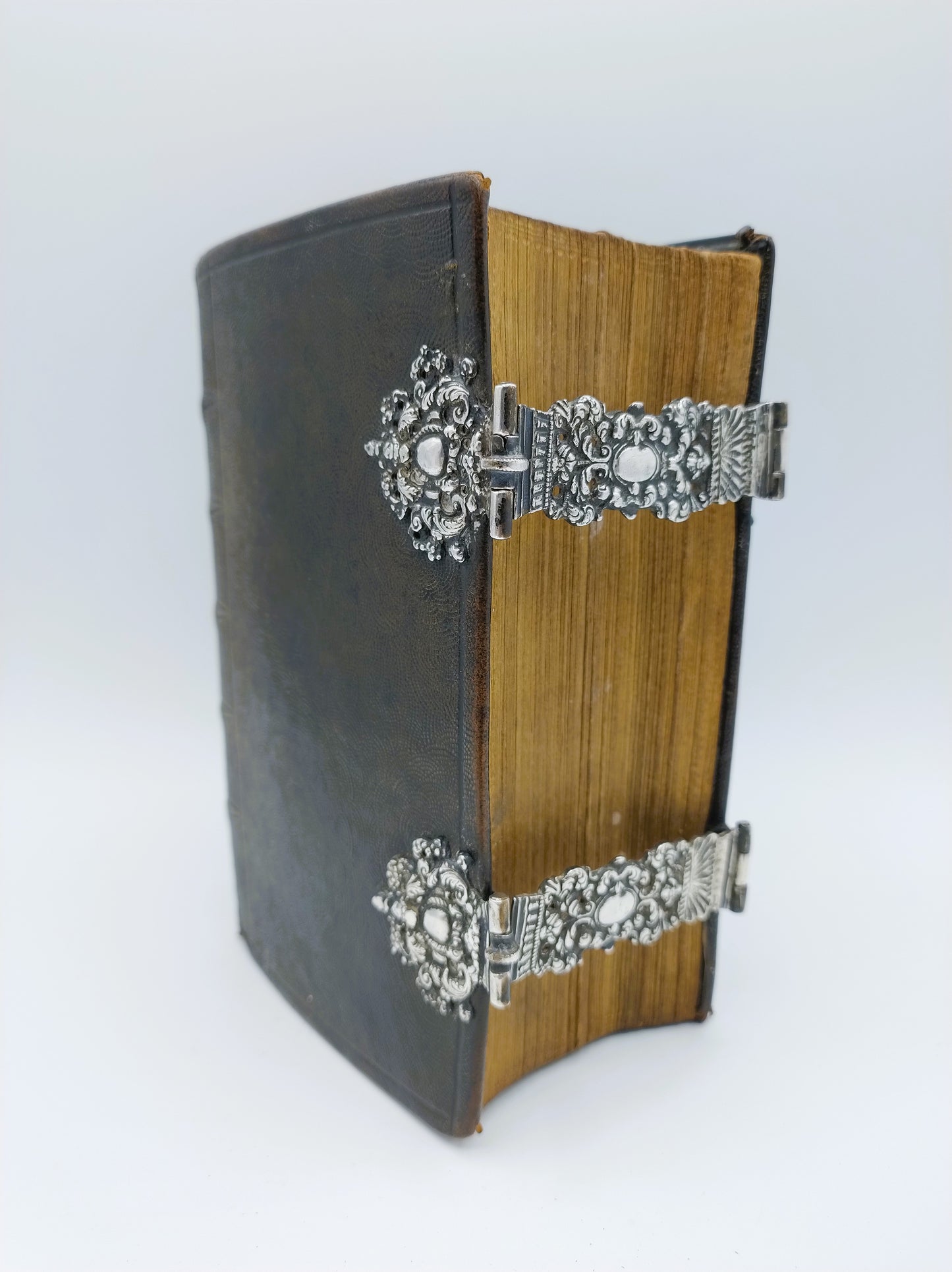 Bible with silver clasps, 1767