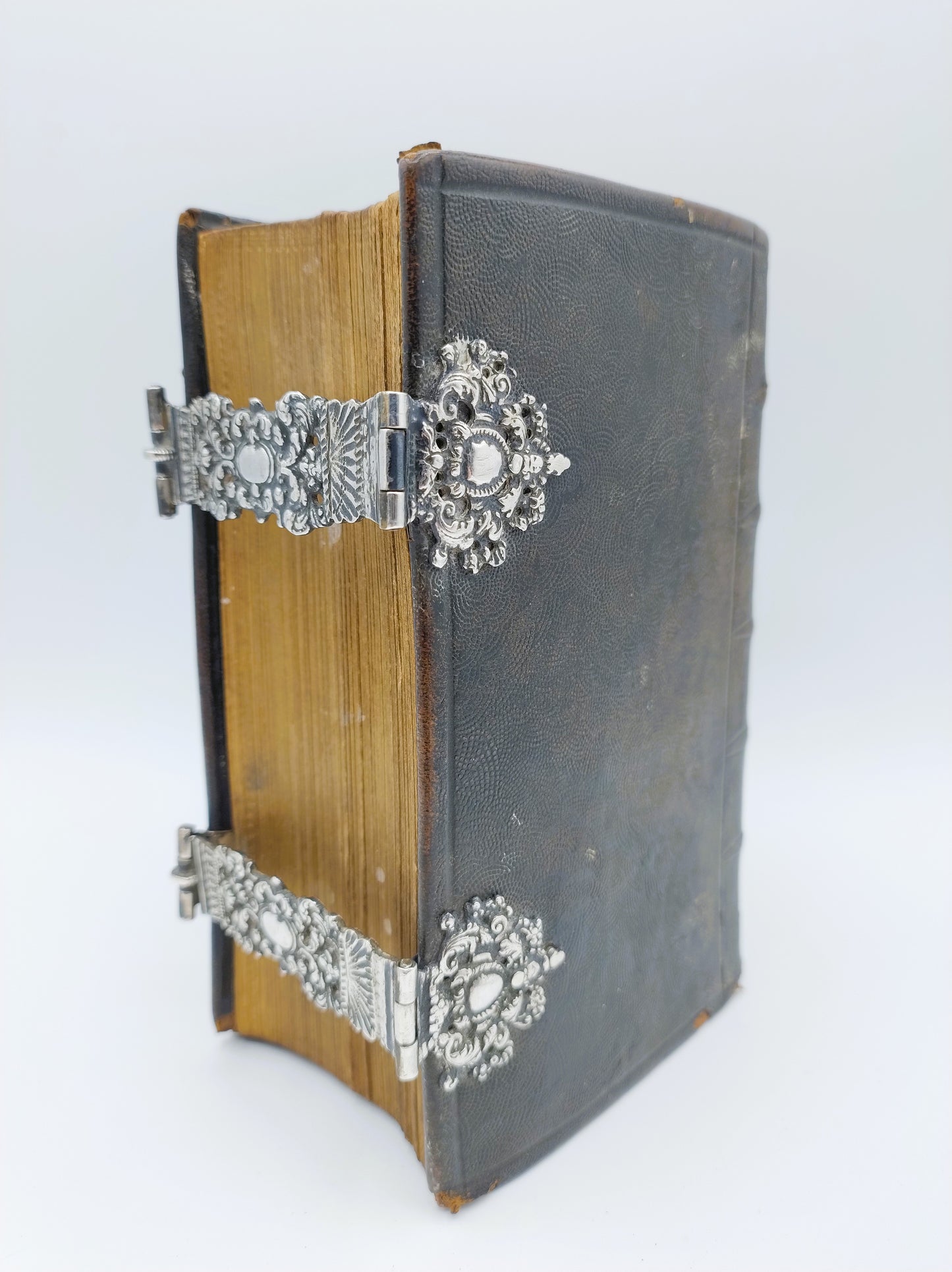 Bible with silver clasps, 1767