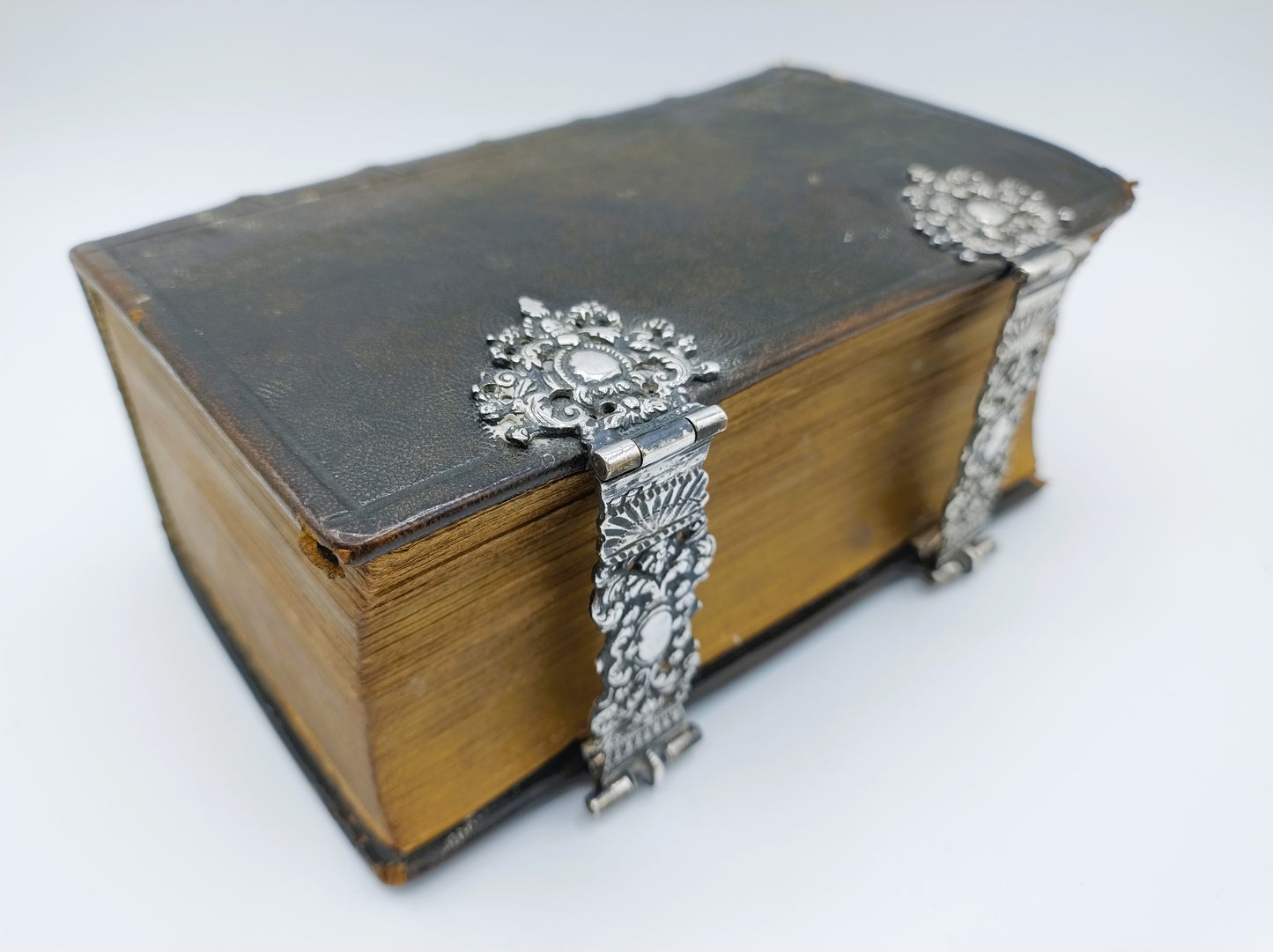 Bible with silver clasps, 1767