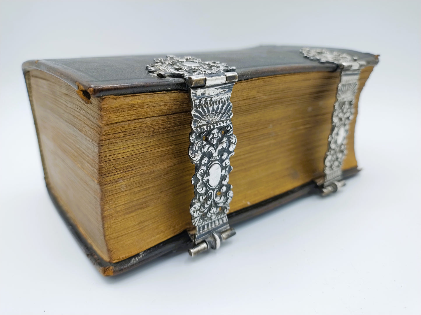 Bible with silver clasps, 1767