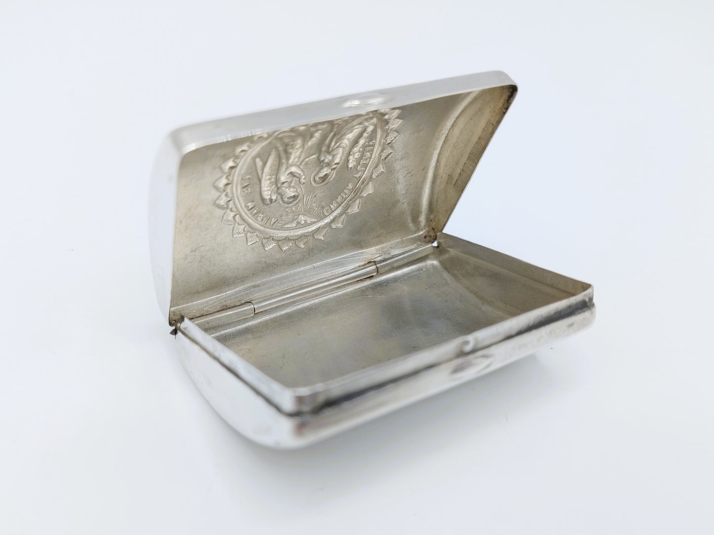 Silberdose für Rosenkranz, 835