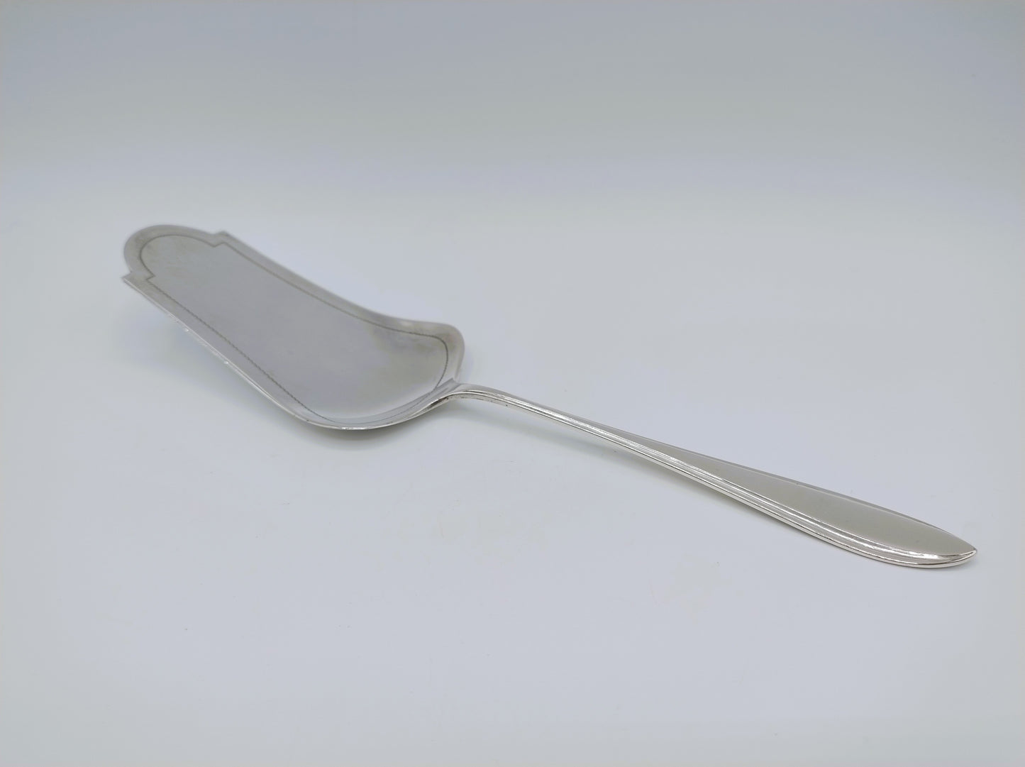 Zilveren taartschep, Fa. J.M. van Kempen, Voorschoten, 1922