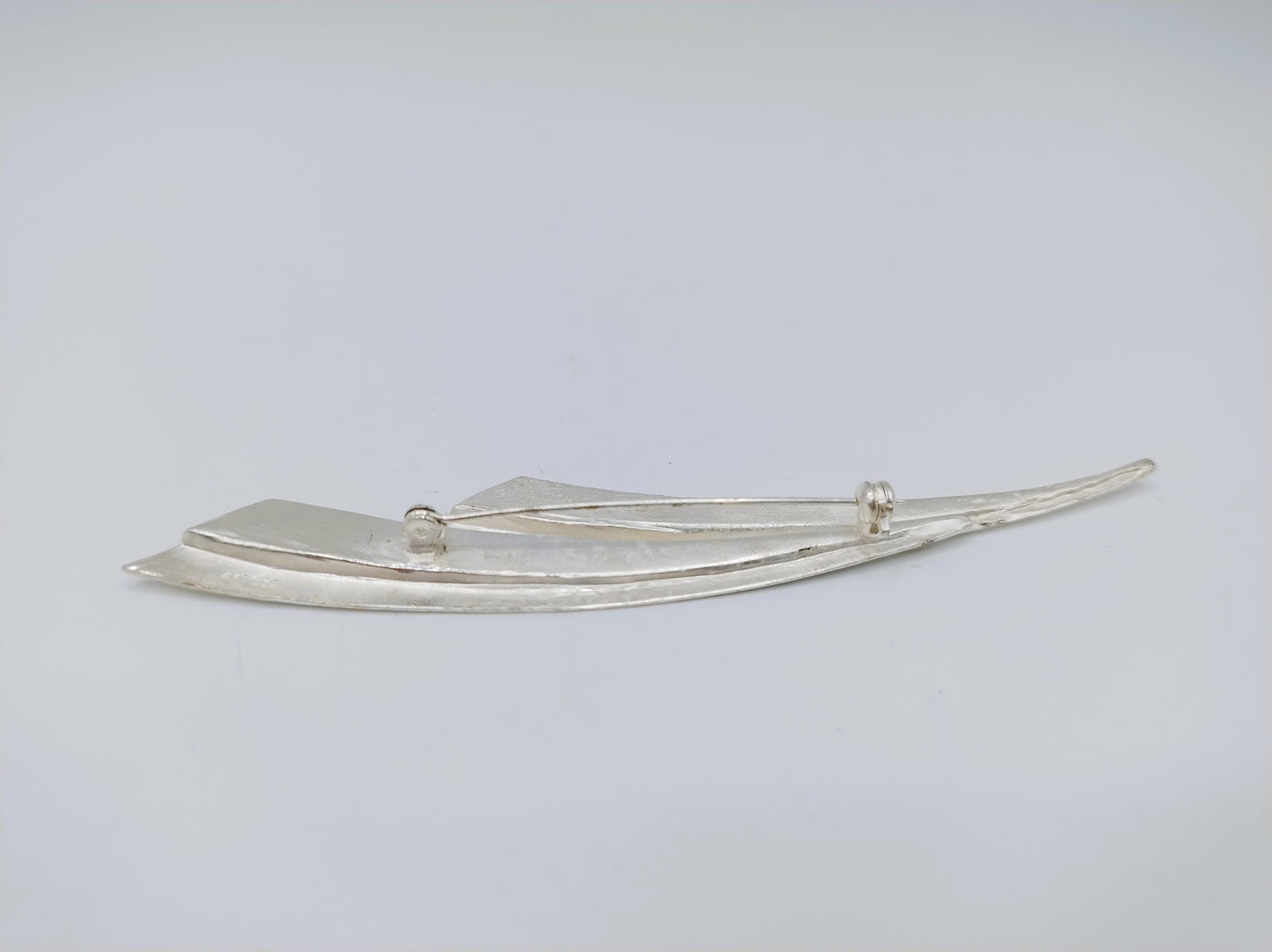 Zilveren design broche, 925