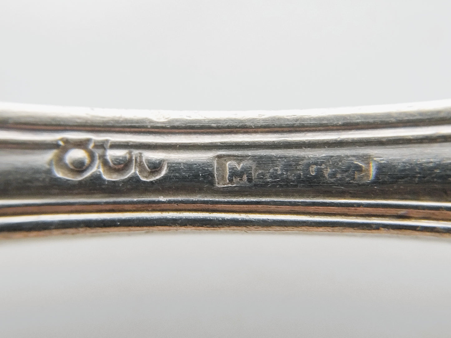 Zilveren theelepel, 800