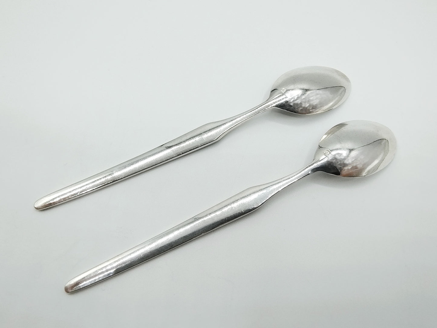 2 Zilveren theelepels, van Kempen & Begeer, Zeist