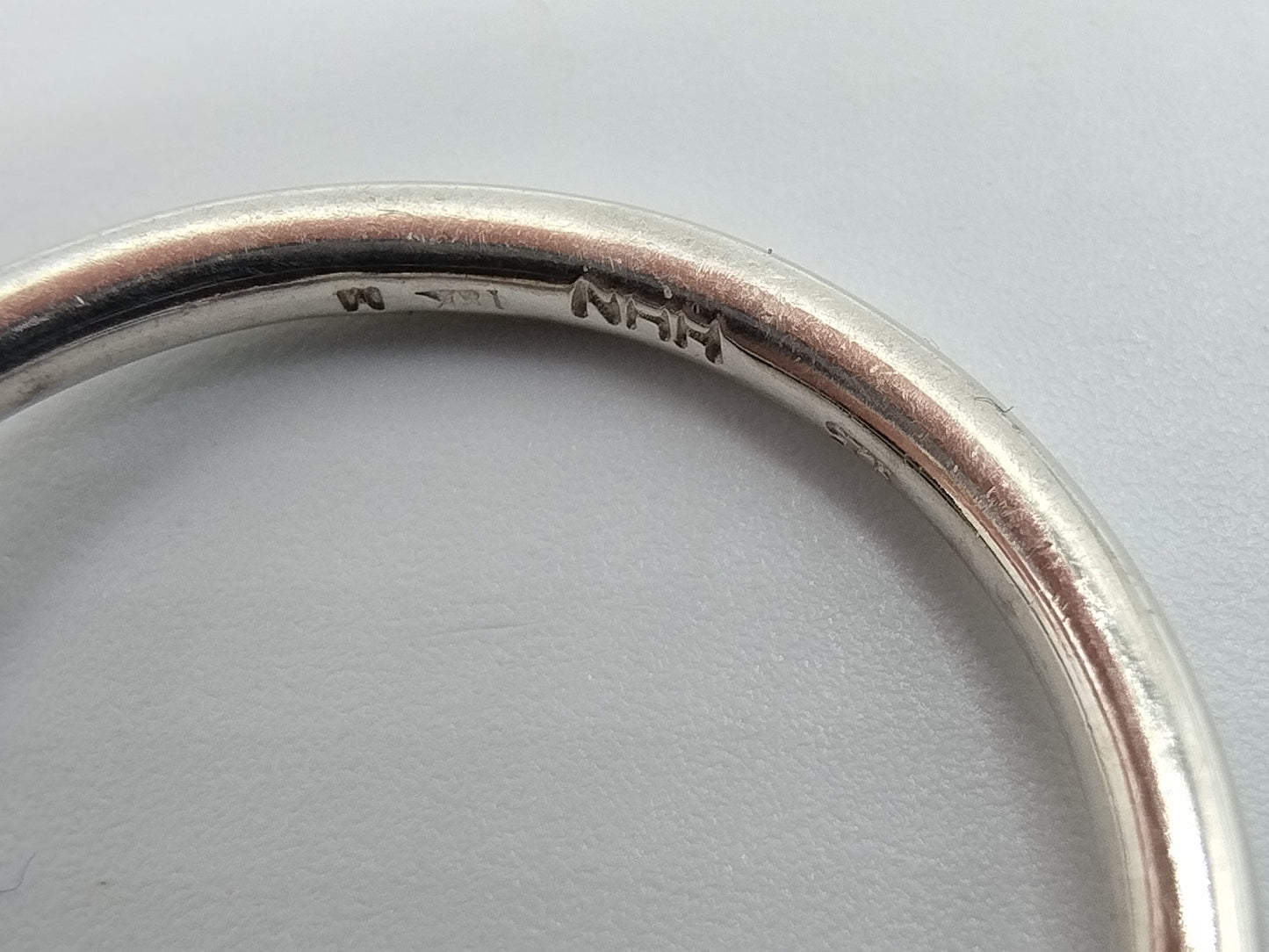 Zilveren ring met zirkonia, 18mm