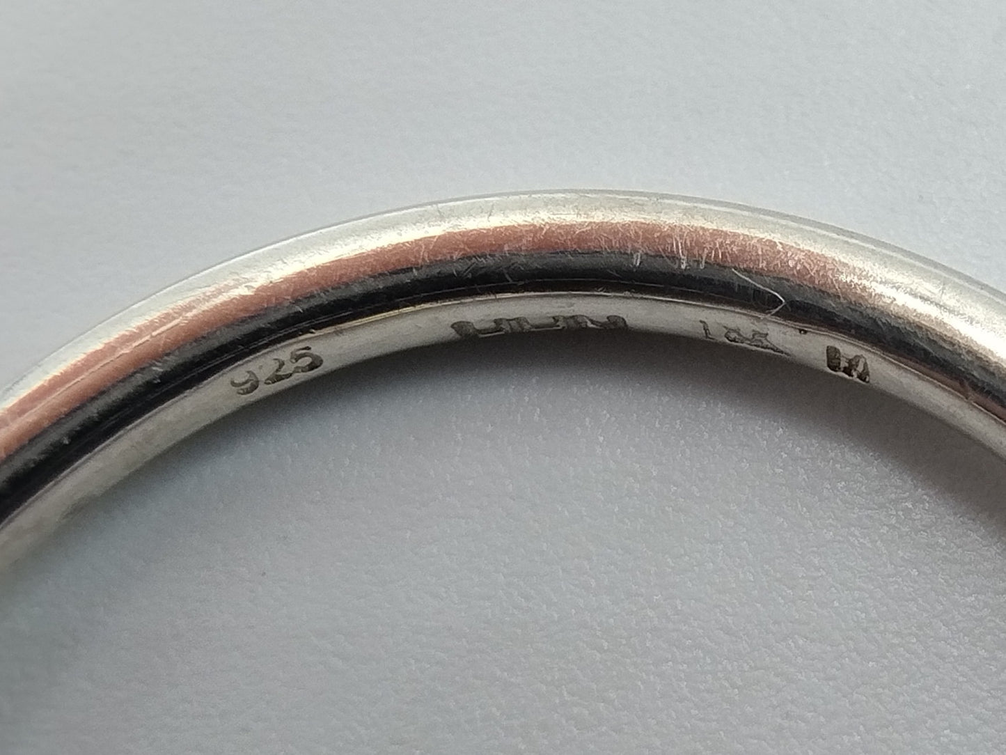 Zilveren ring met zirkonia, 18mm