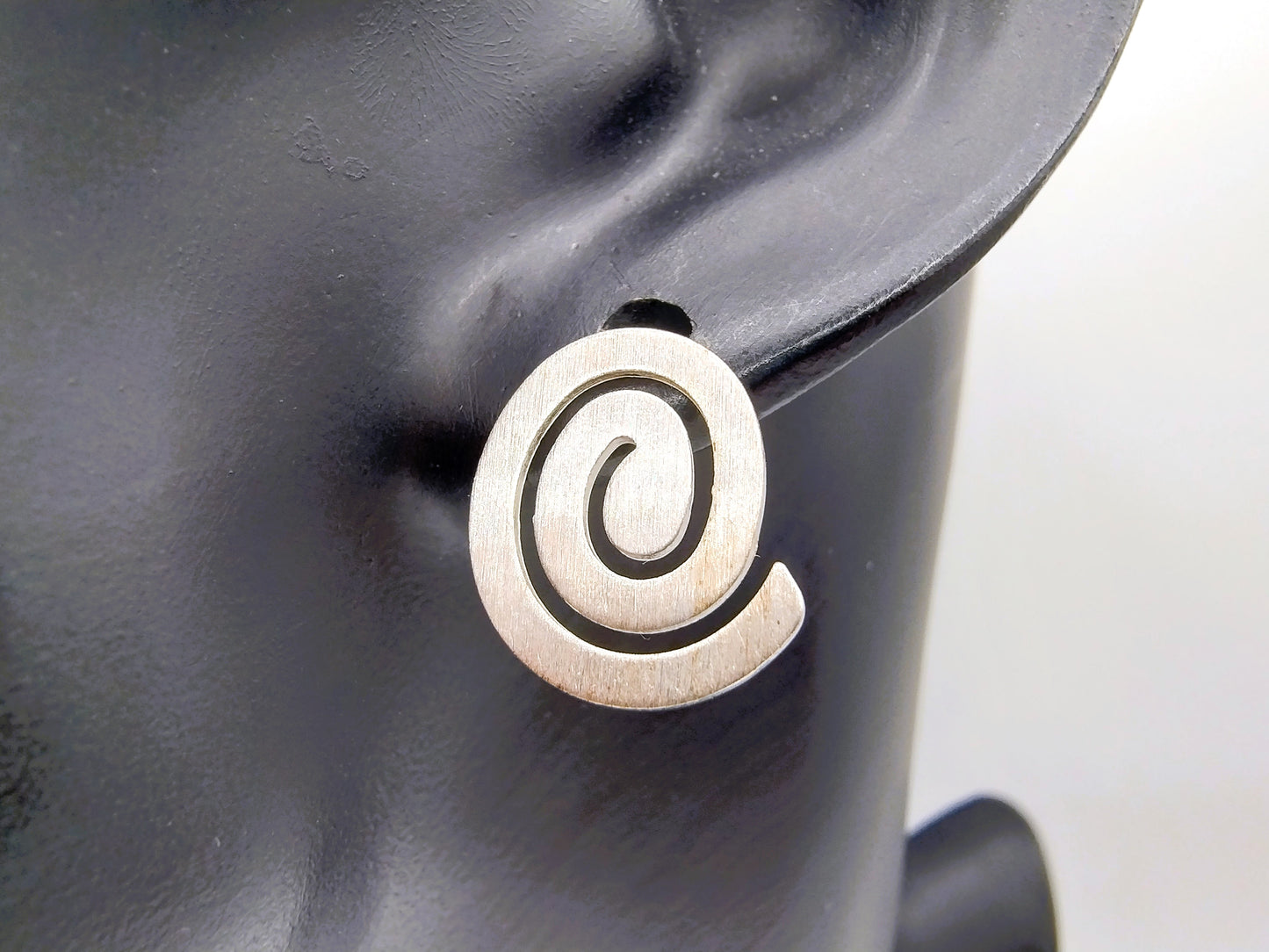 Zilveren design oorbellen, 925