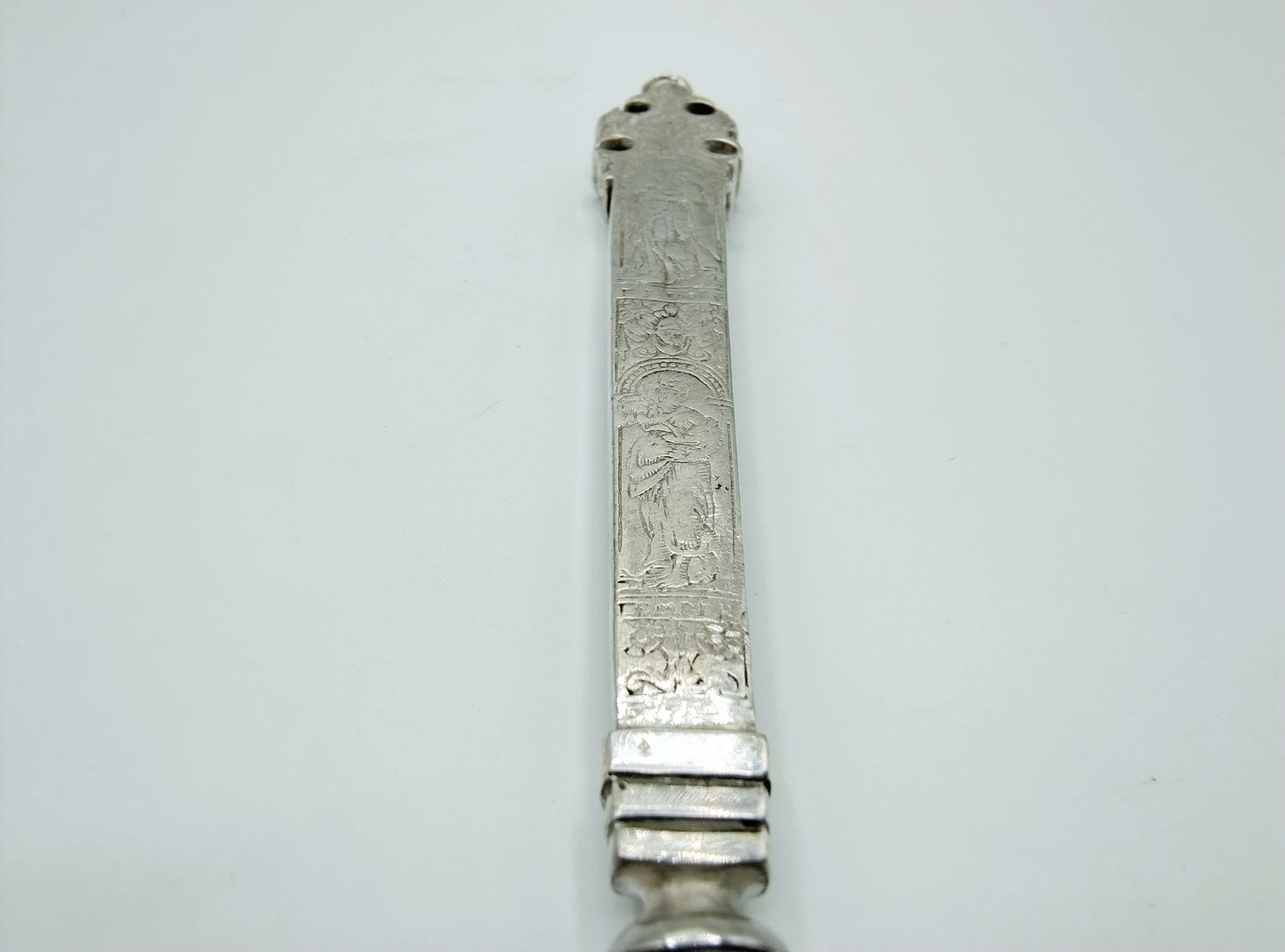 Silberne Hochzeitsgabel, Niederlande, ca. 1600