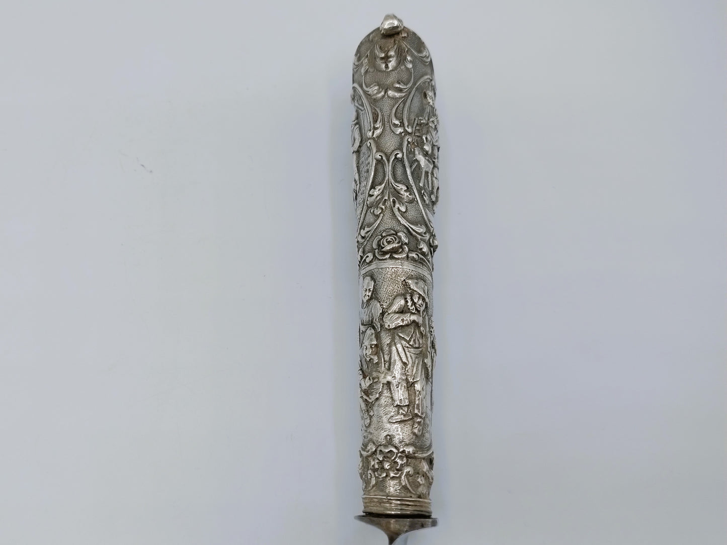 Messer mit Silbergriff, Niederlande, ca. 1900
