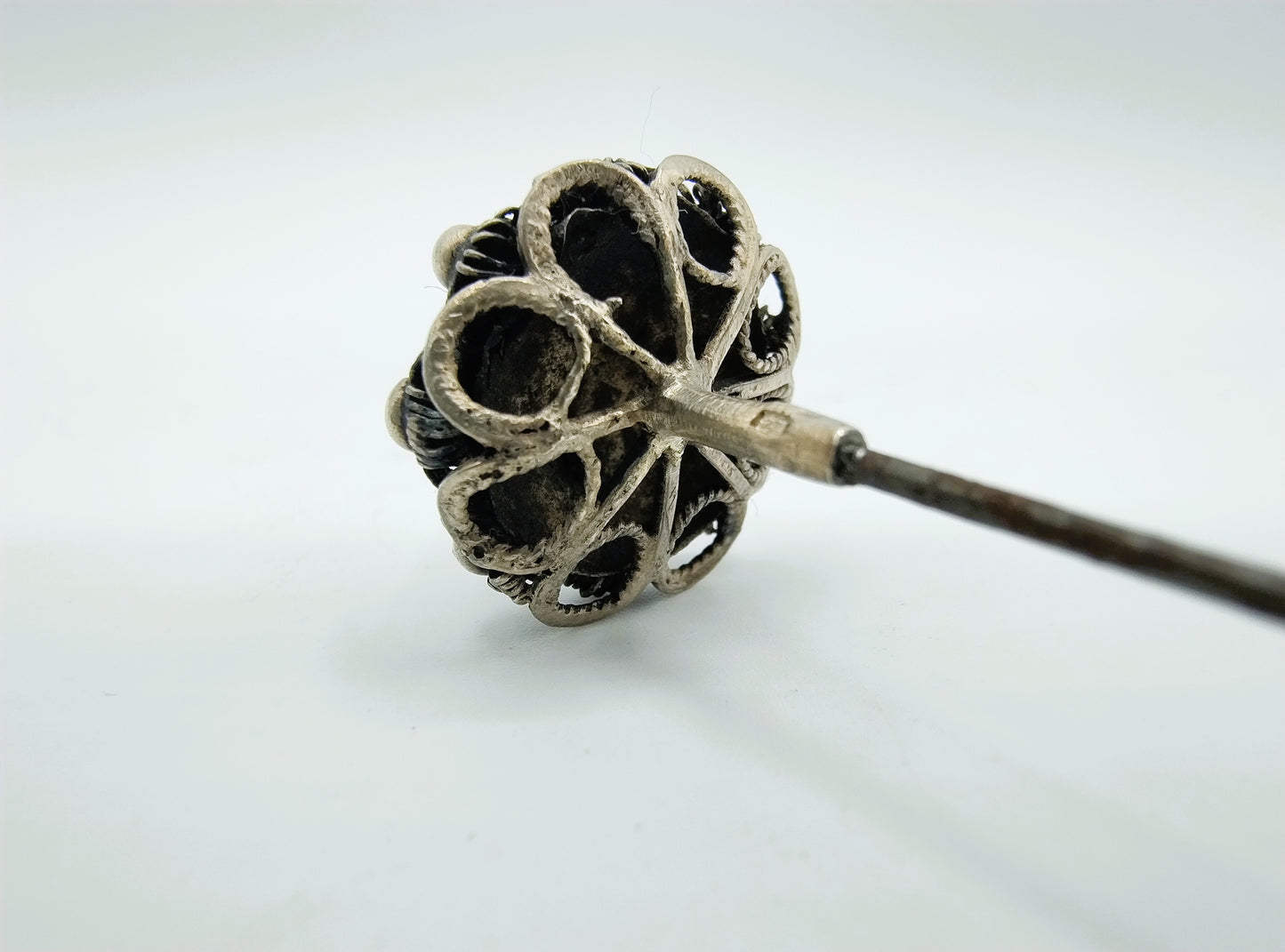 Zilveren Zeeuwse hoedenspeld, 19 cm