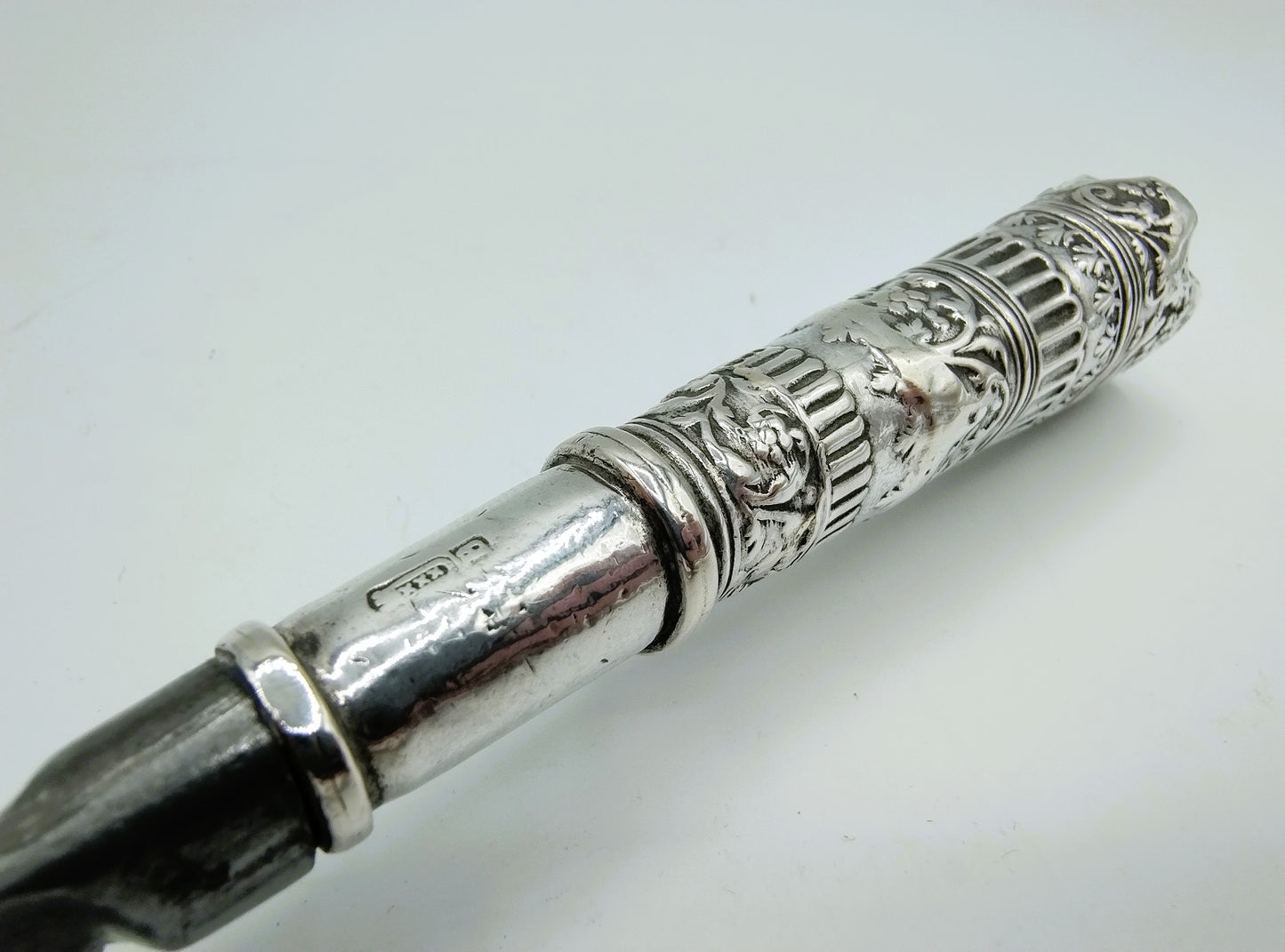 Knife with silver handle, A. Koekebakker, Amsterdam, 1792