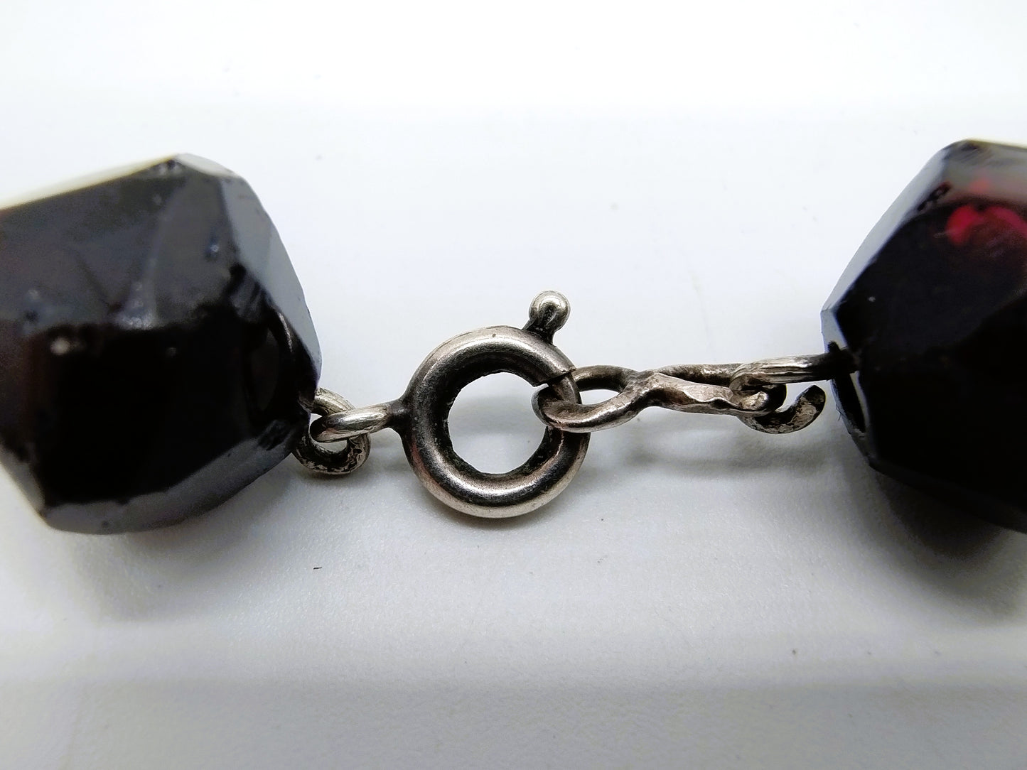 Gitten-Armband mit Silberverschluss, 22 cm