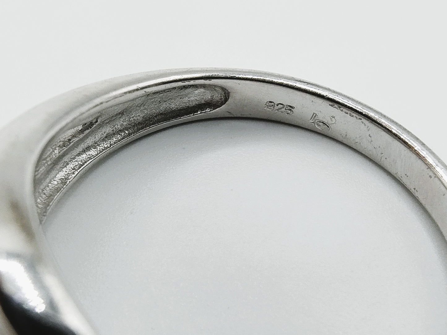 Silberring mit Zirkonia, 925, 18mm