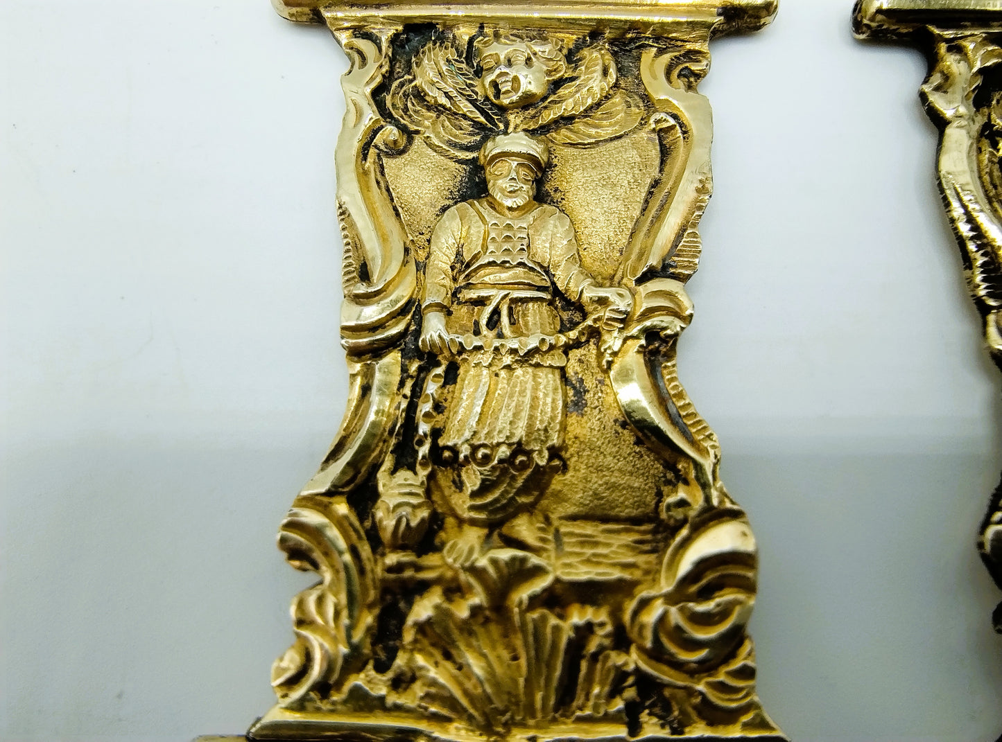 Vergulde zilveren bijbelsloten, Amsterdam, 1775
