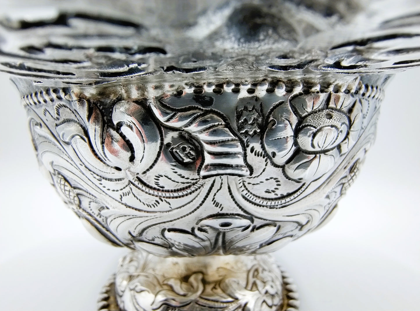 Zilveren brandewijnkom W.C. Schreuder, Sneek, 1730