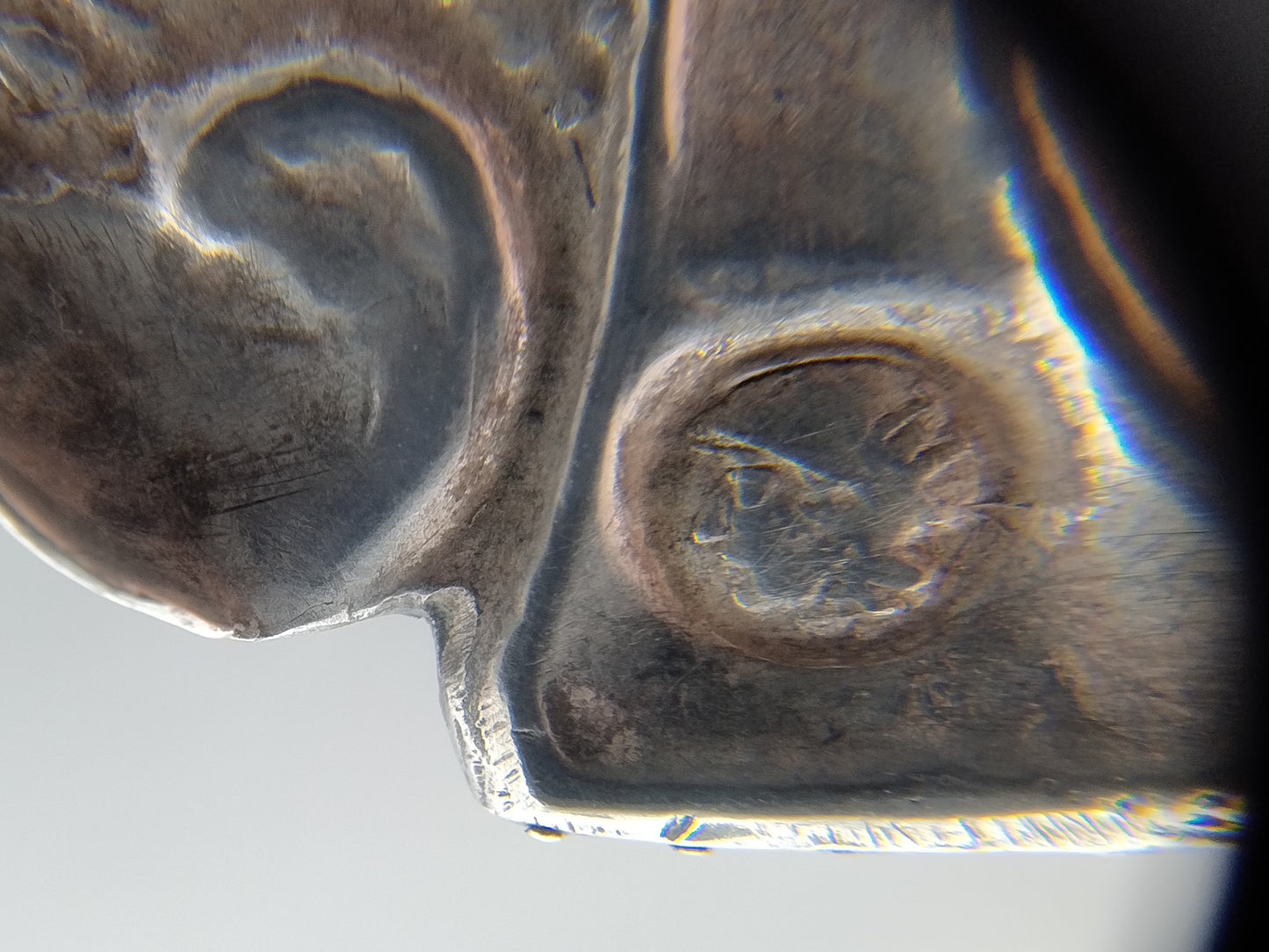 Zilveren bijbelslot broche, J. Kooiman, Schoonhoven, 1866