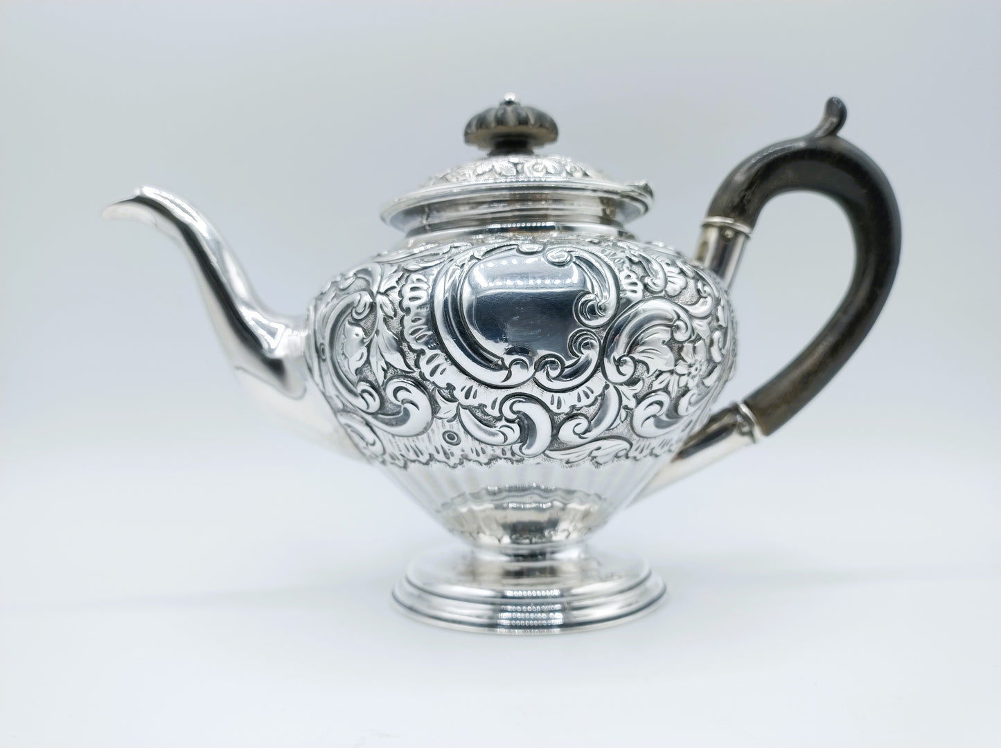 Zilveren theepot, H. Matthews, Birmingham, 1893