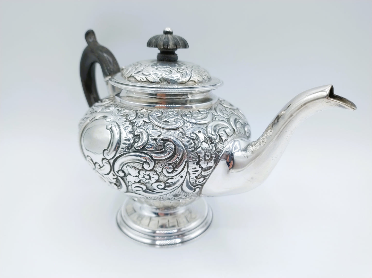 Zilveren theepot, H. Matthews, Birmingham, 1893