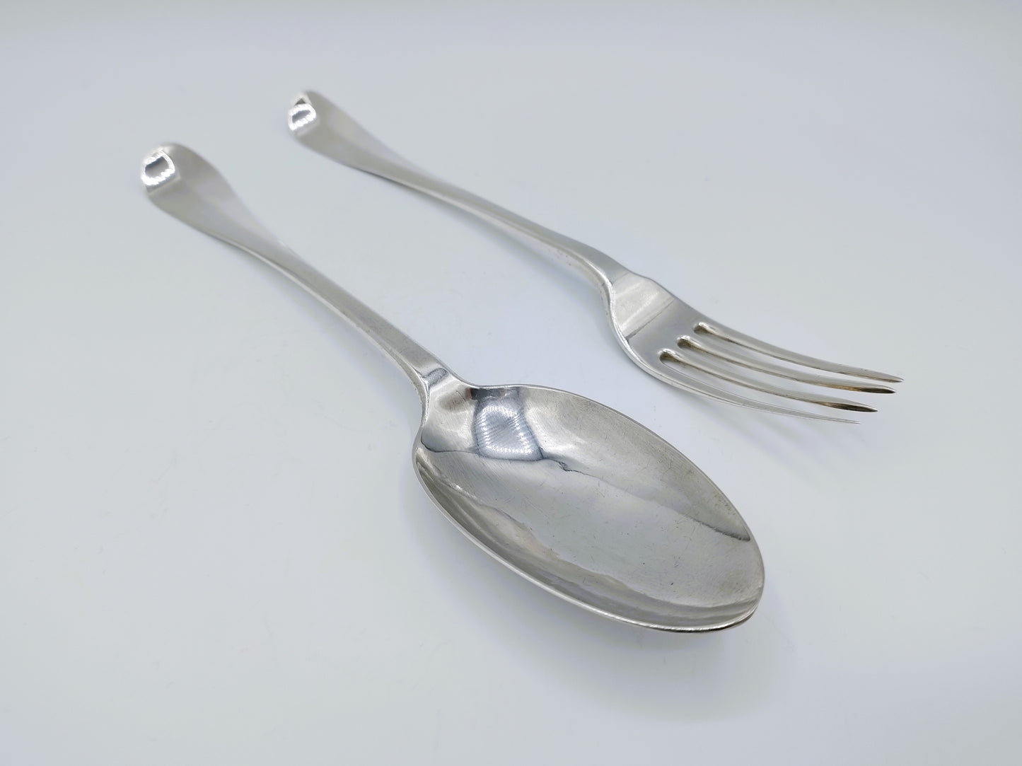 Zilveren couvert, J. van Maarseveen, Amsterdam, 1781