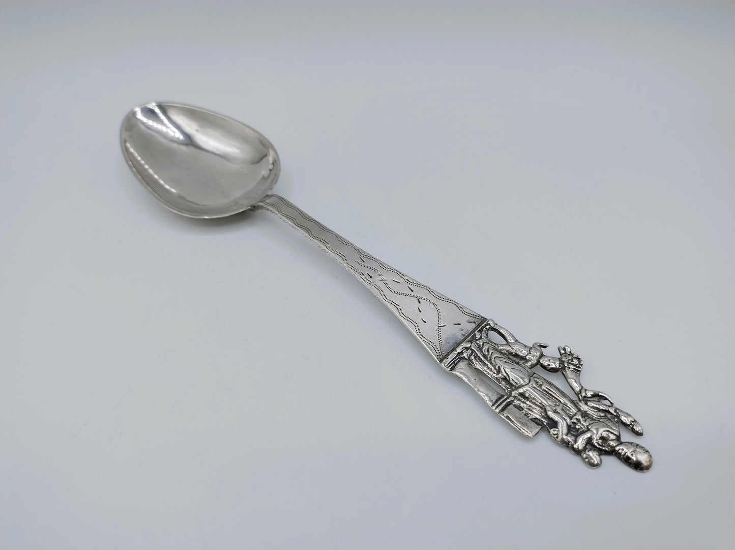 Zilveren gelegenheidslepel, P. Rienstra, Sneek, 1818