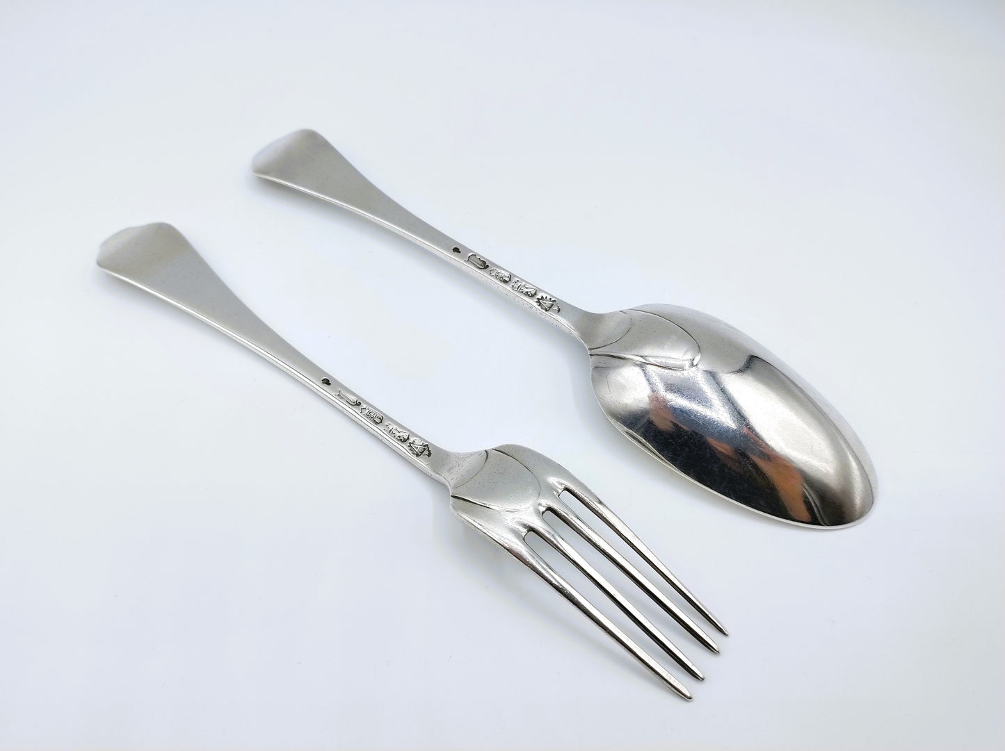 Zilveren couvert, C. van der Aa II, Rotterdam, 1769