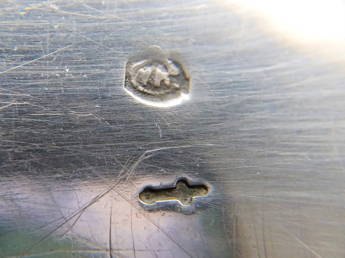 Zilveren brievenopener, Fa. Gerritsen, van Kempen, Zeist.