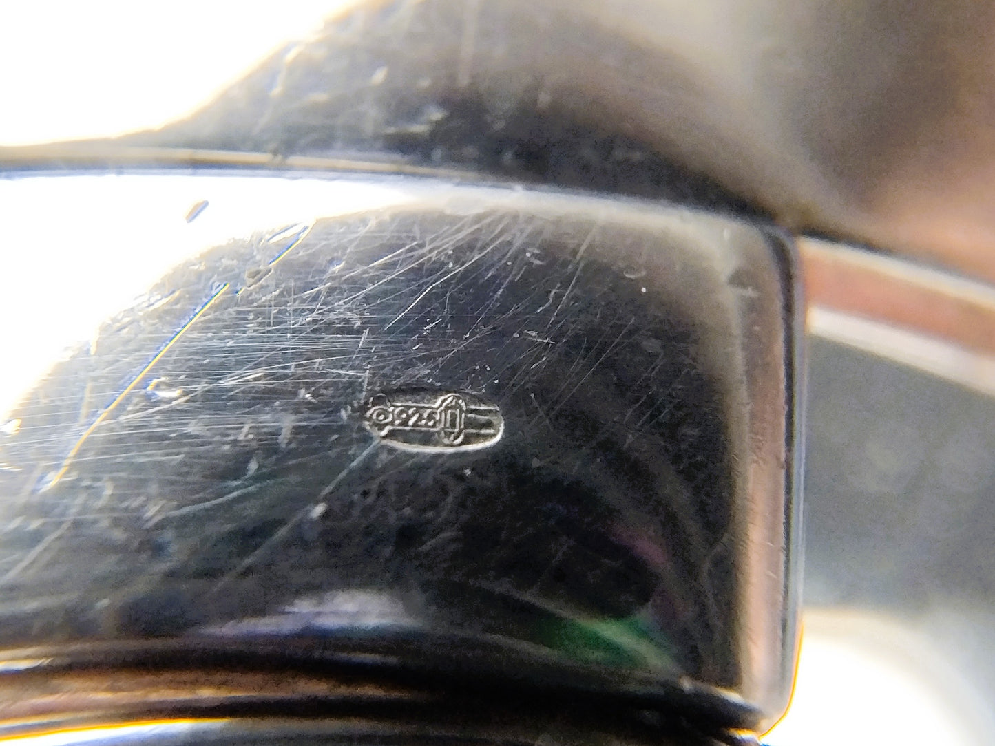 Zware zilveren ring met onyx, EDEN, 20 mm