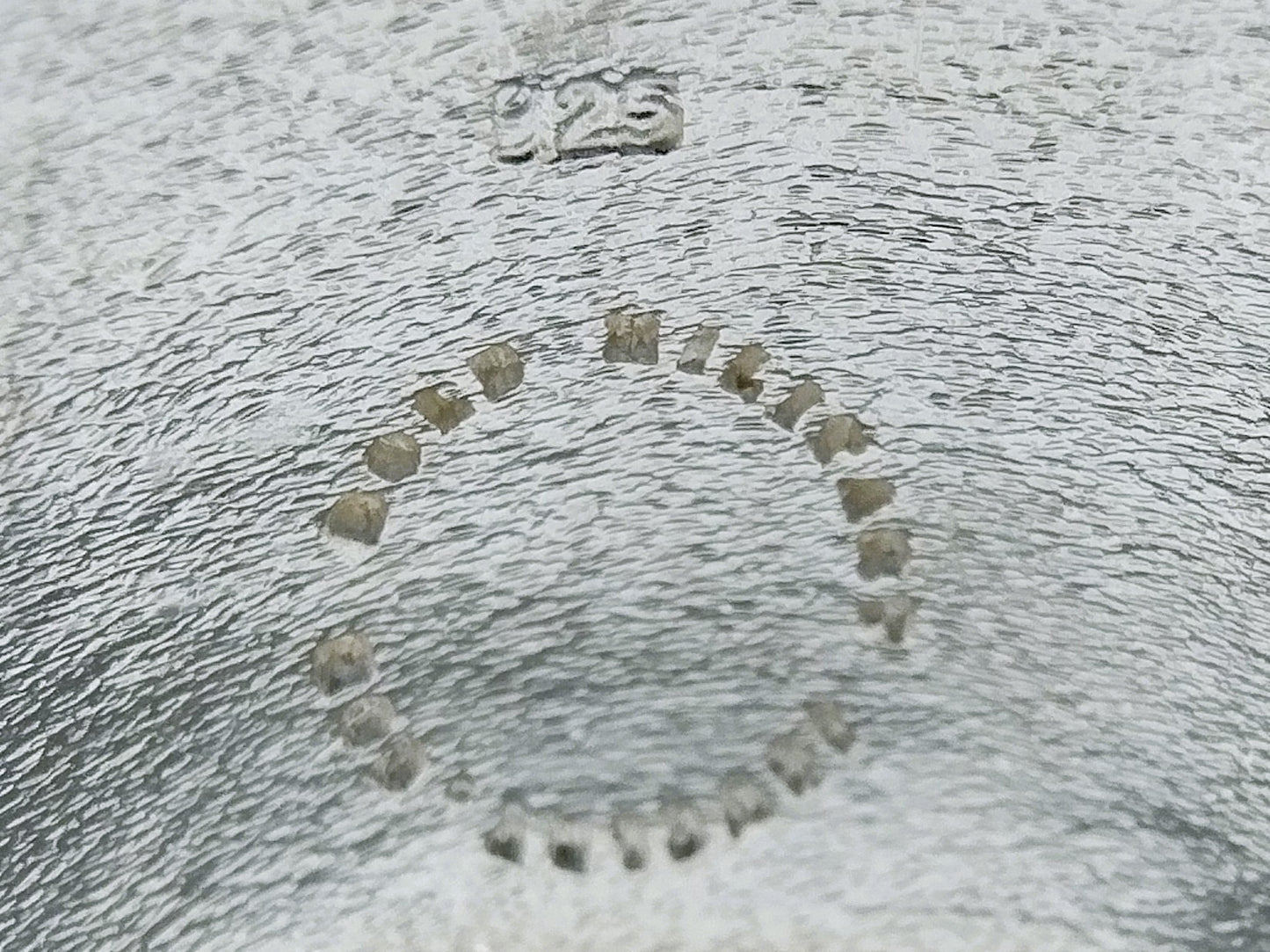 Zilveren US navy seal ring, 22.5 mm