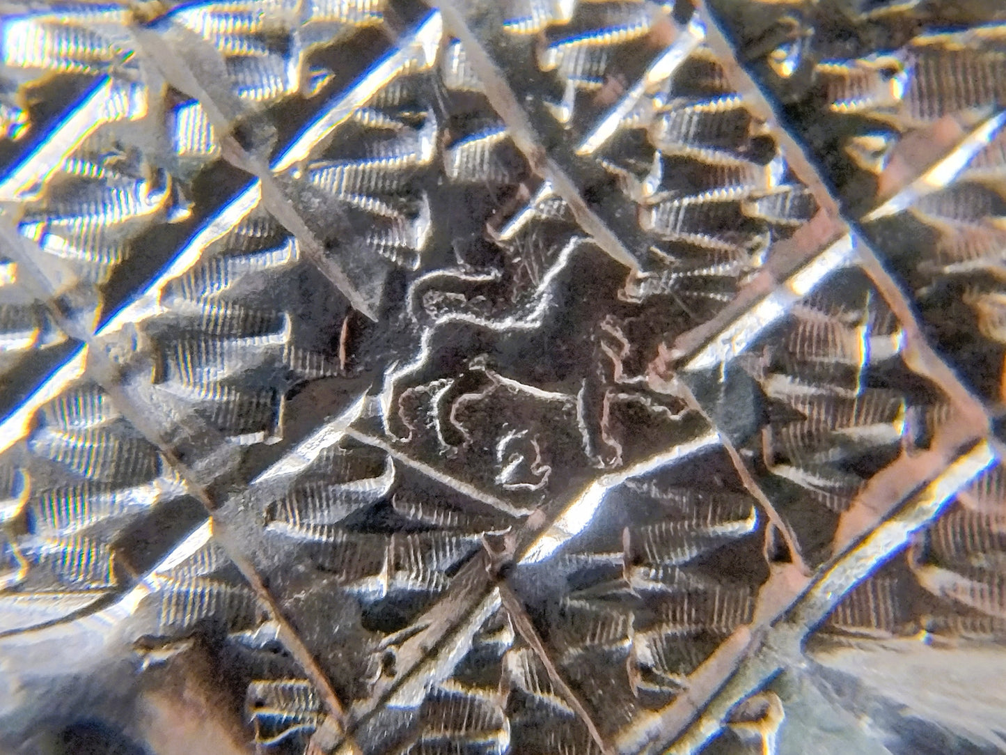 Silver Bible lock bracelet with jasseron link, 17.5 cm