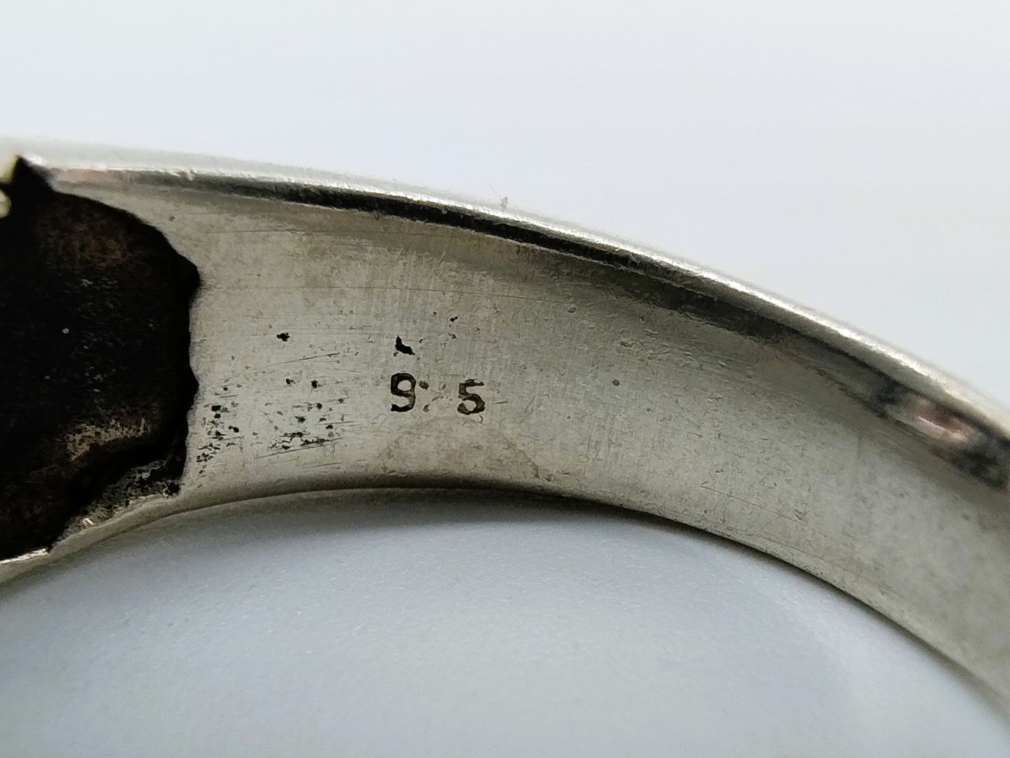 Zilveren Joodse chai ring, 18 mm