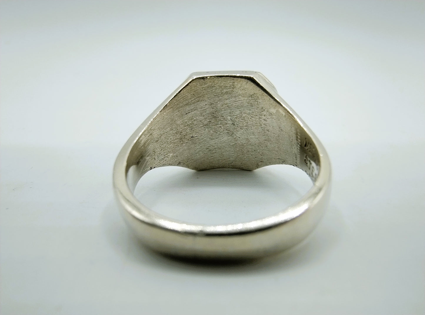 Zilveren Nazareth hall school ring, 1960, 18 mm