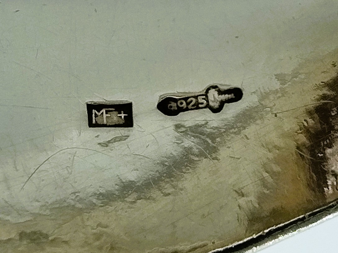 Keltische kruis ring, Franklin mint, smaragd, 18 mm