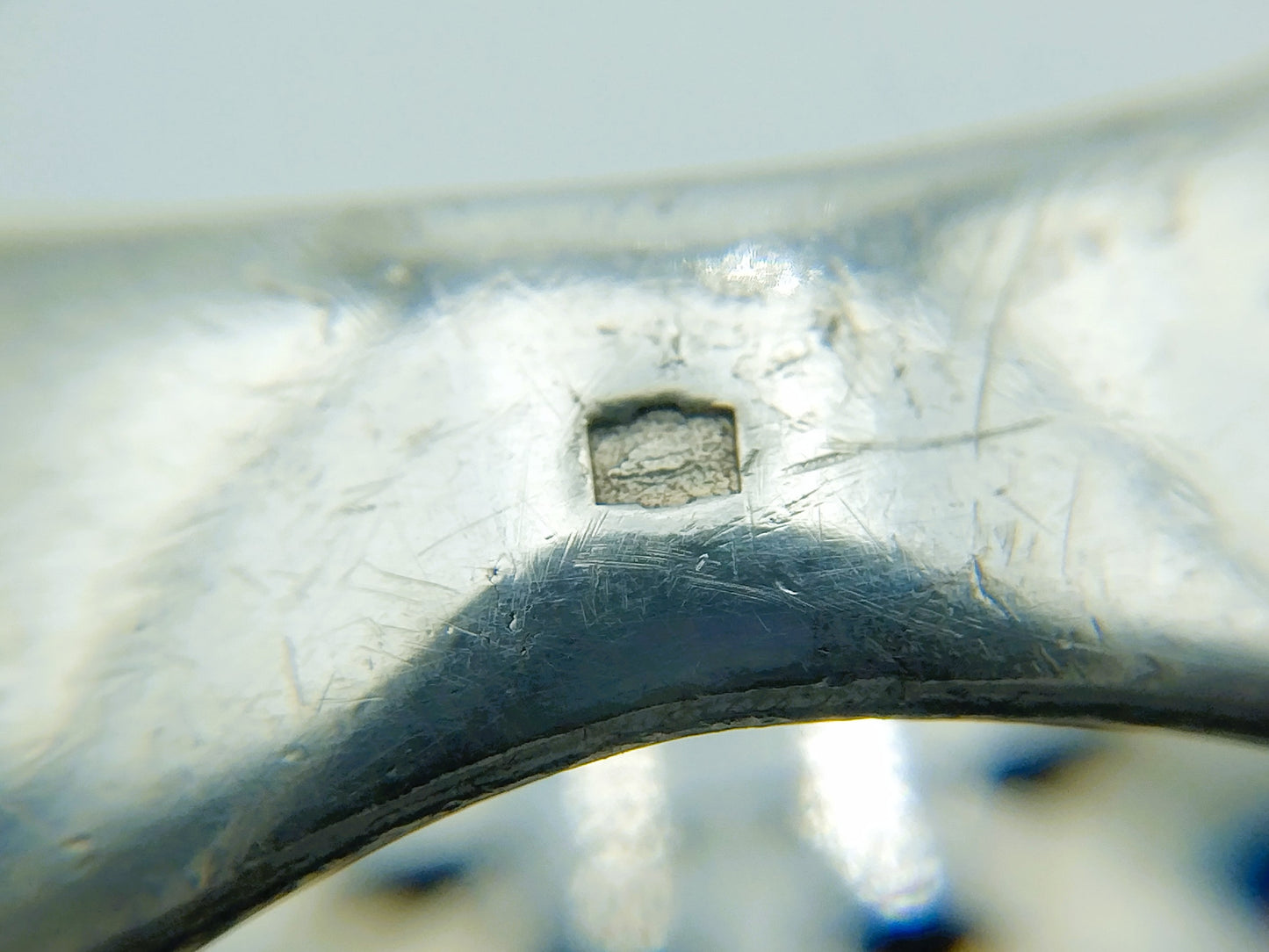 Robust silver men's ring with owl, 21 mm