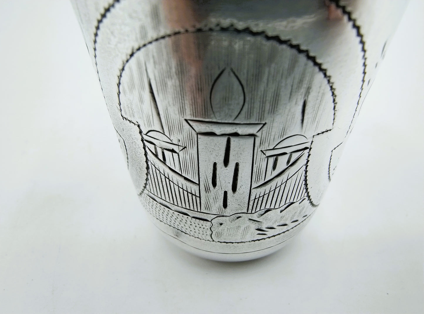 Silberner Kidduschbecher, I. Lozinsky, Moskau, 1881