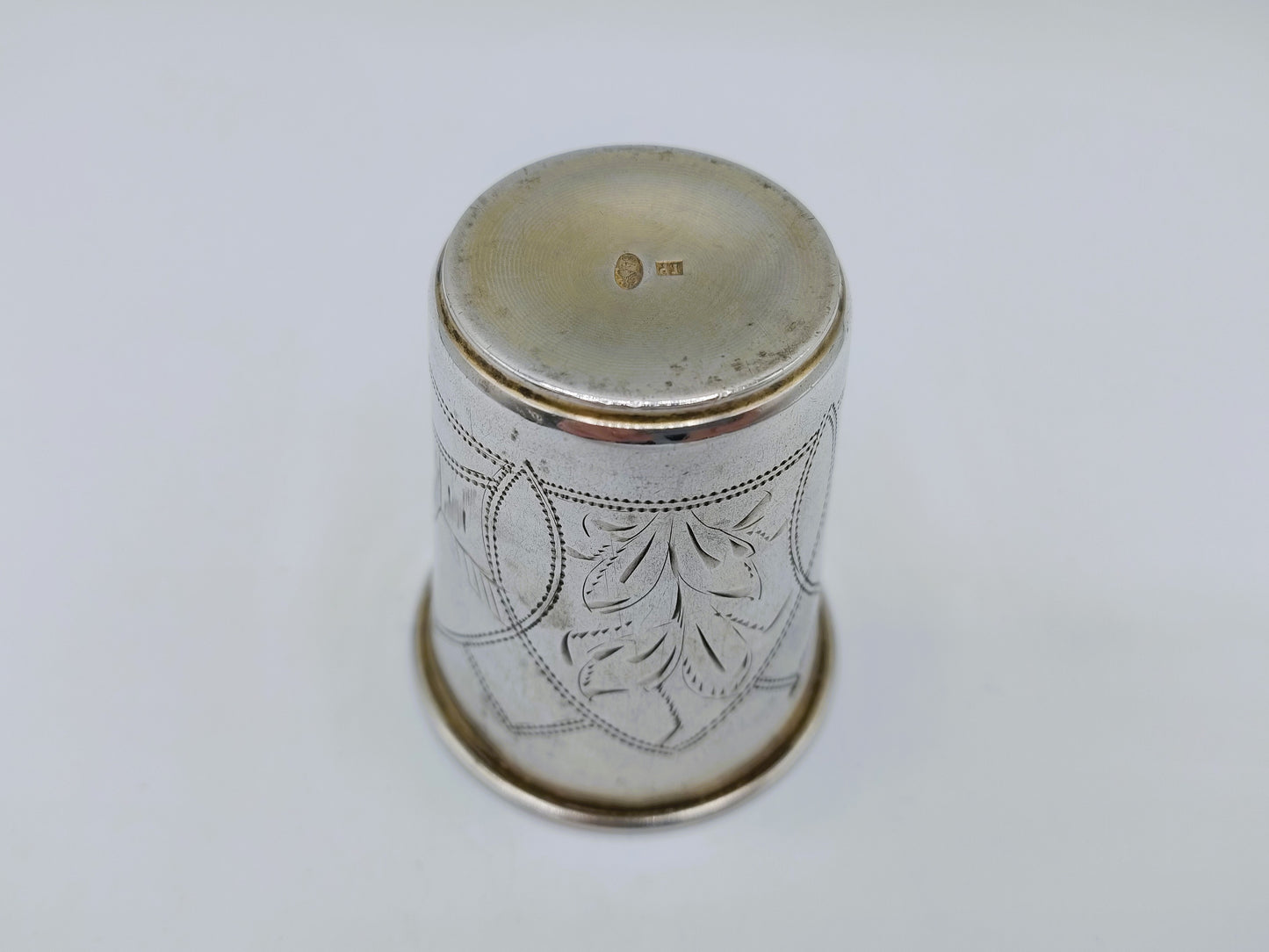 Silberner Kidduschbecher, G. Ravkin, Berditschew, um 1900