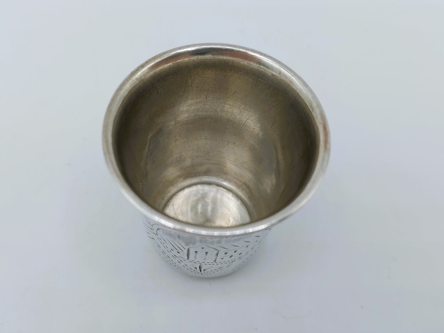 Zilveren kiddush cup, M. Jarra, Krakau, ca 1890