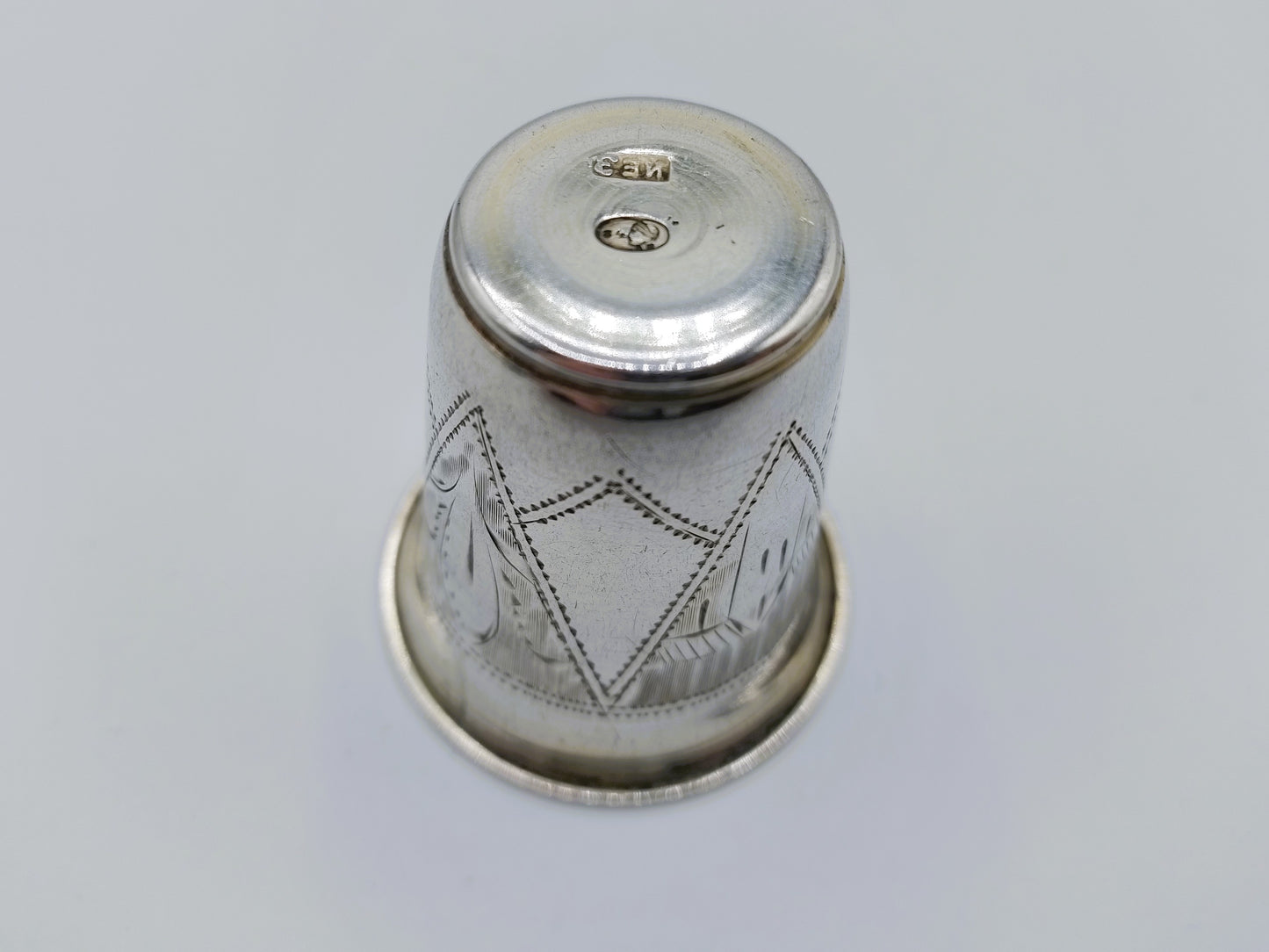 Silver kiddush cup, IY Zakhoder, Kiev, ca. 1890