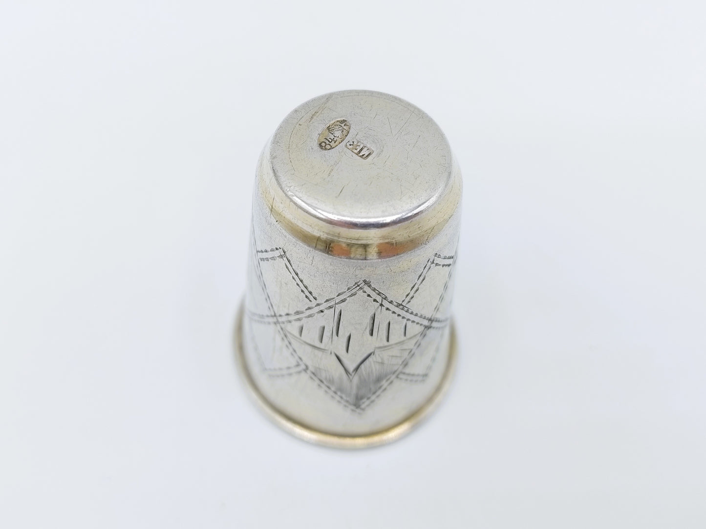 Silver kiddush cup, IY Zakhoder, Kiev, ca. 1890