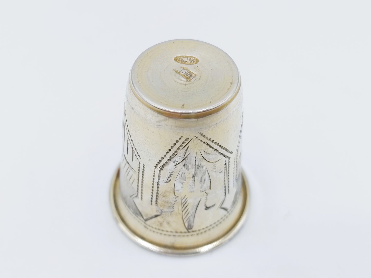 Zilveren kiddush cup, I.Y. Zakhoder, Berdichev, ca. 1900