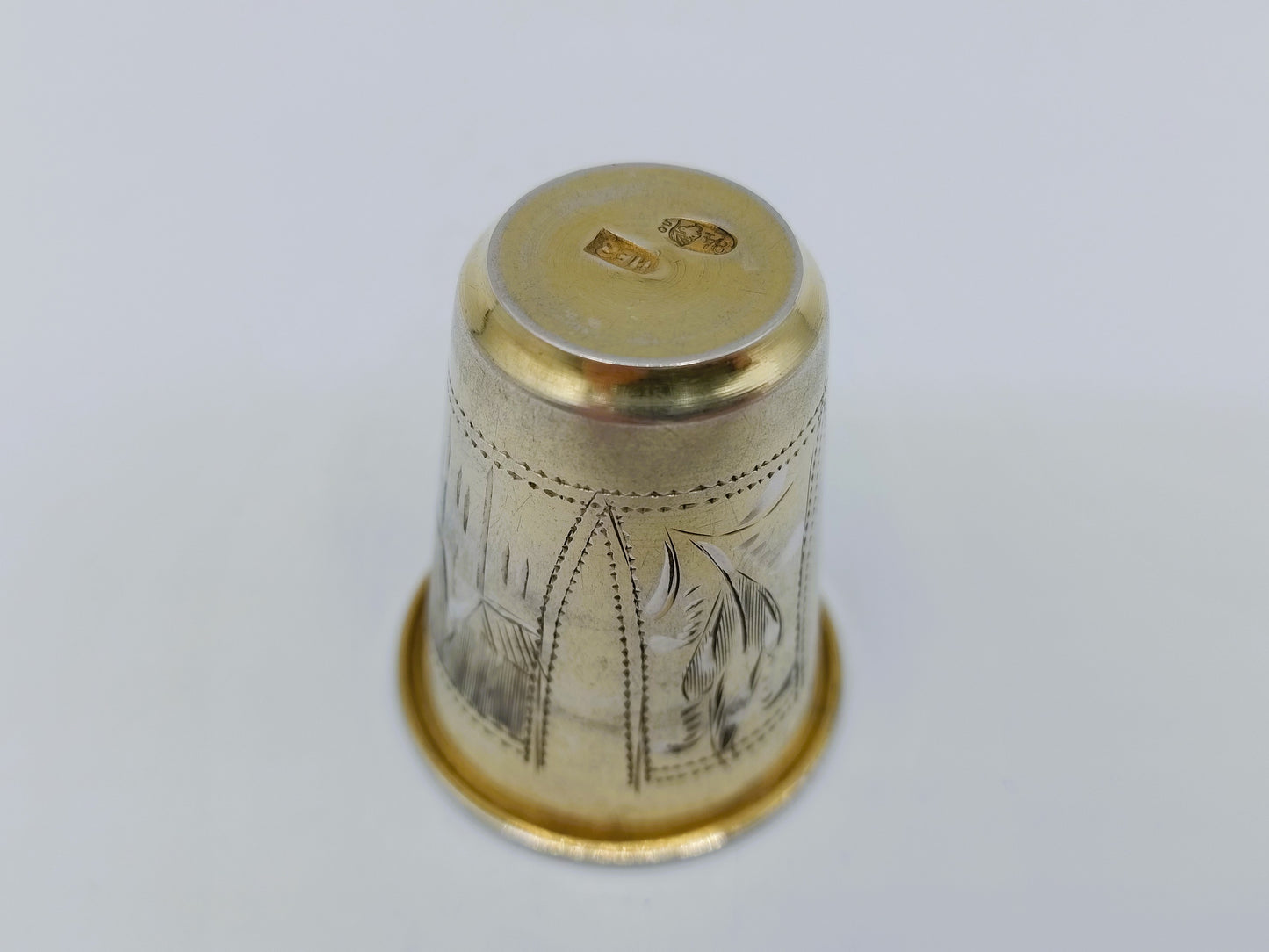 Zilveren kiddush cup, I.Y. Zakhoder, Berdichev, ca. 1900
