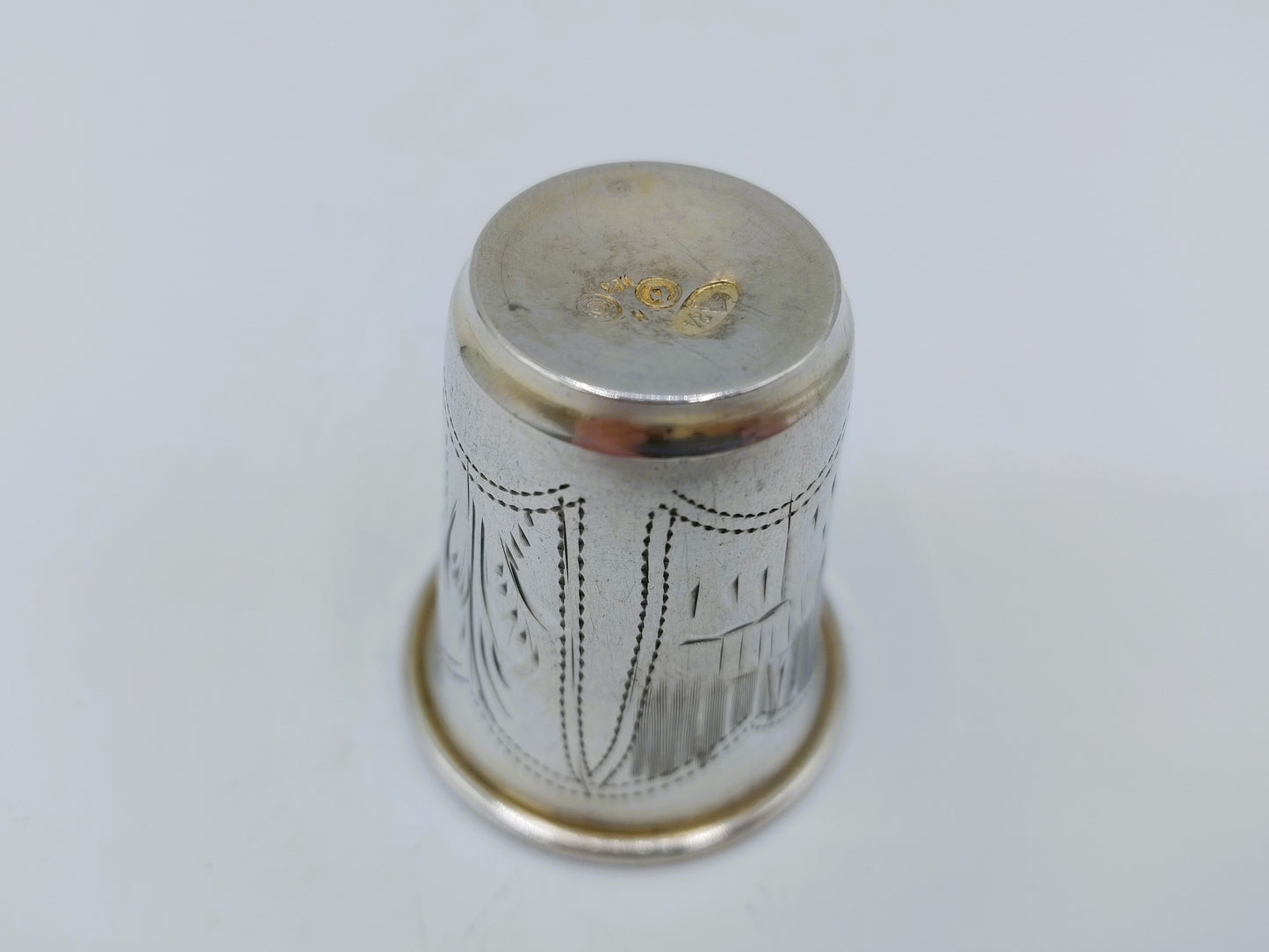 Silver kiddush cup, Heirs IE Zakhoder, Berdichev, 1907