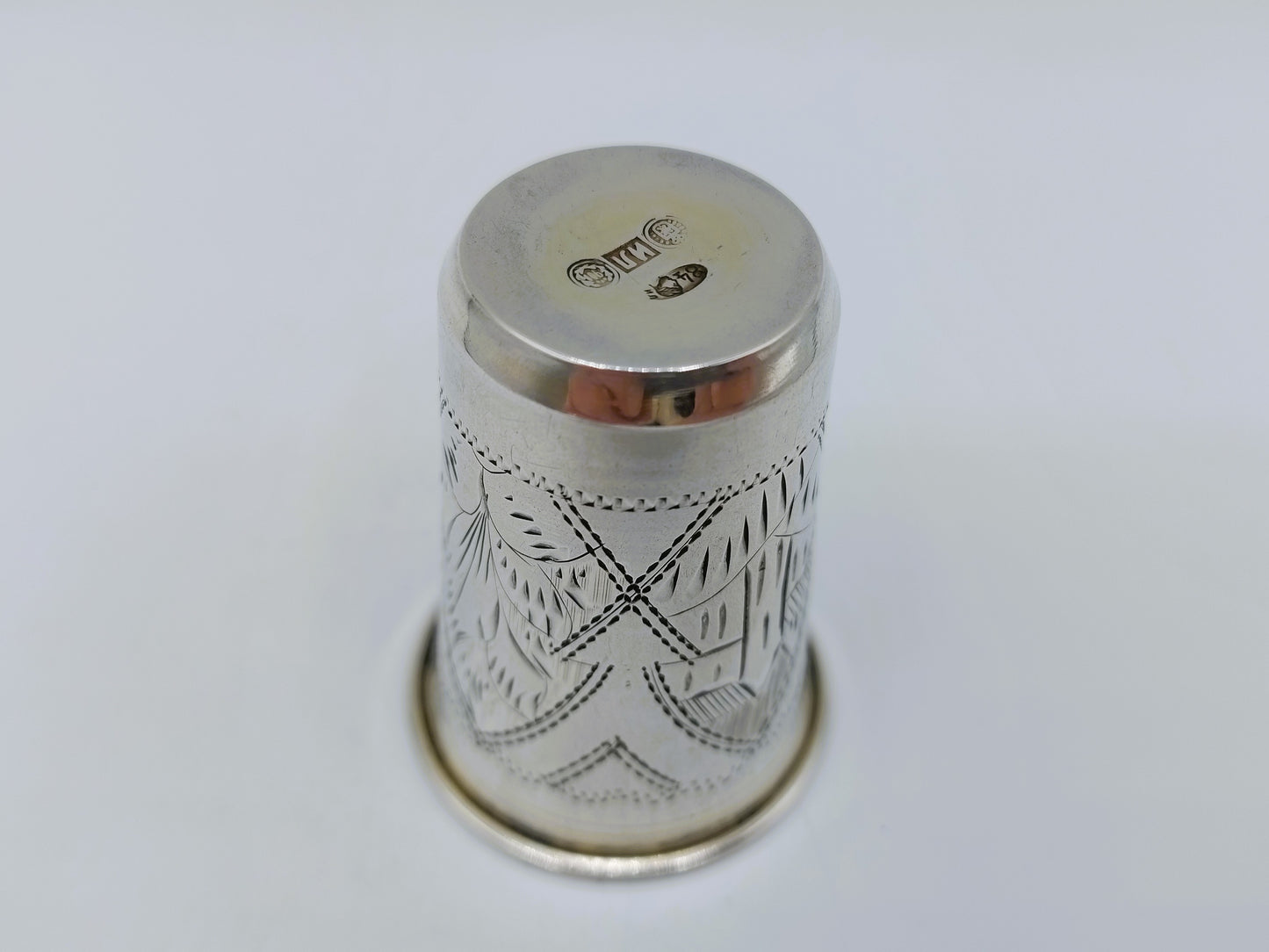 Zilveren kiddush beker, I. Lozinsky, Tula, ca. 1900