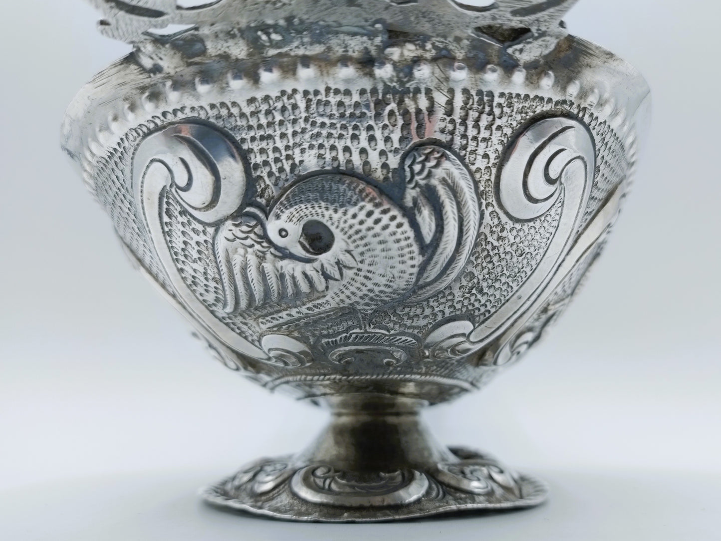 Friese zilveren brandewijnkom, 18e eeuws