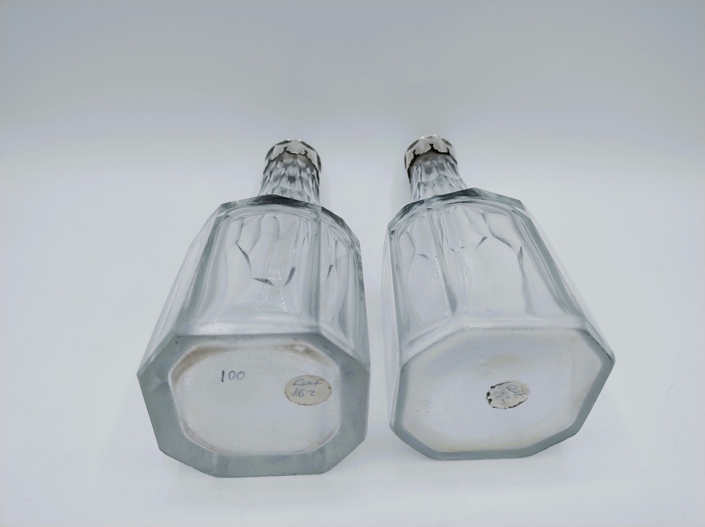 Zilveren olie- en azijnstel incl. strooibus, J. Logerath I, Den Haag, 1737