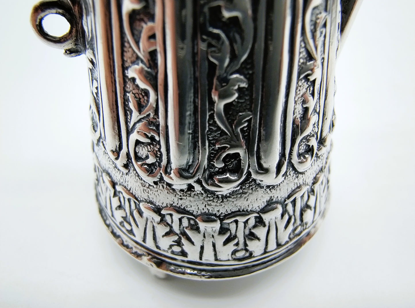 Zilveren miniatuur koffiekan, P. van Somerwil I, Amsterdam, ca. 1730